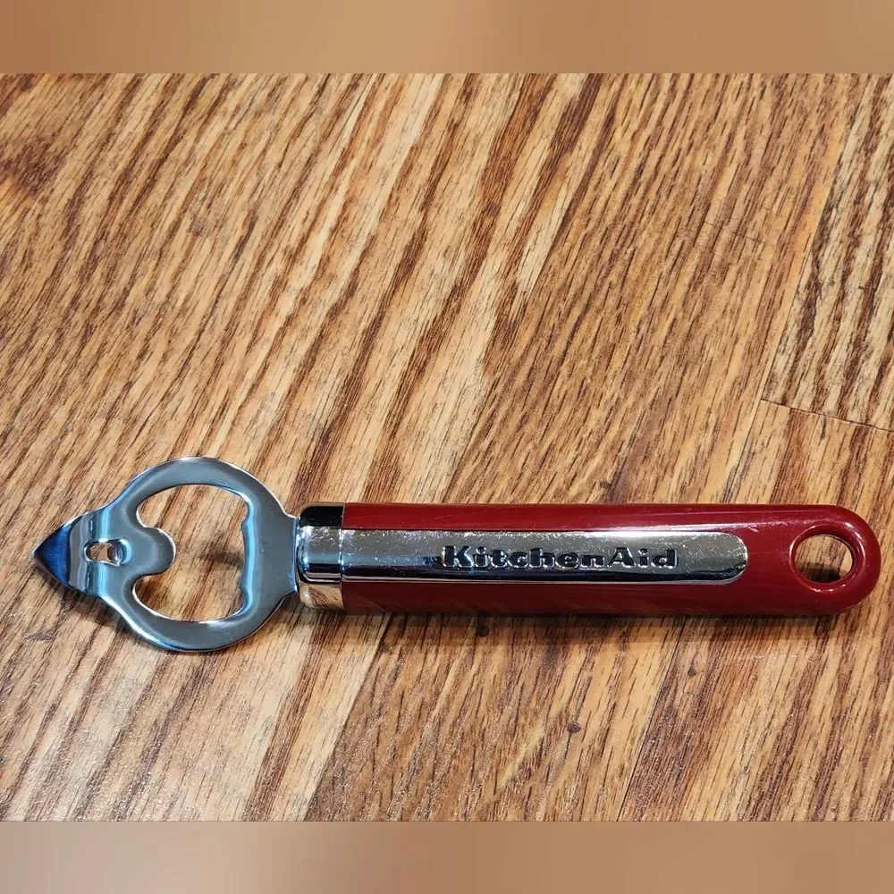 Red Kitchen Set-KitchenAid Bottle Opener, Wine Opener, Stainless Spoons & More!